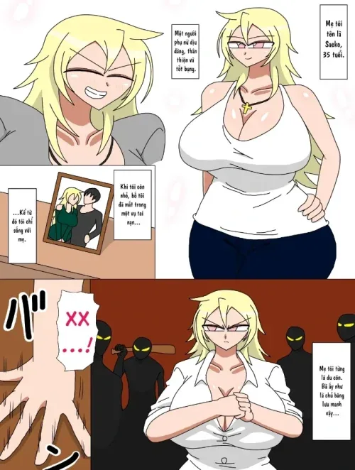 Sống Cùng Với Bà Mẹ Của Tôi! [living With My Ex-deliquent Mother; Motoyan Kaa-san To Futarikiri No Seikatsu] - One Shot